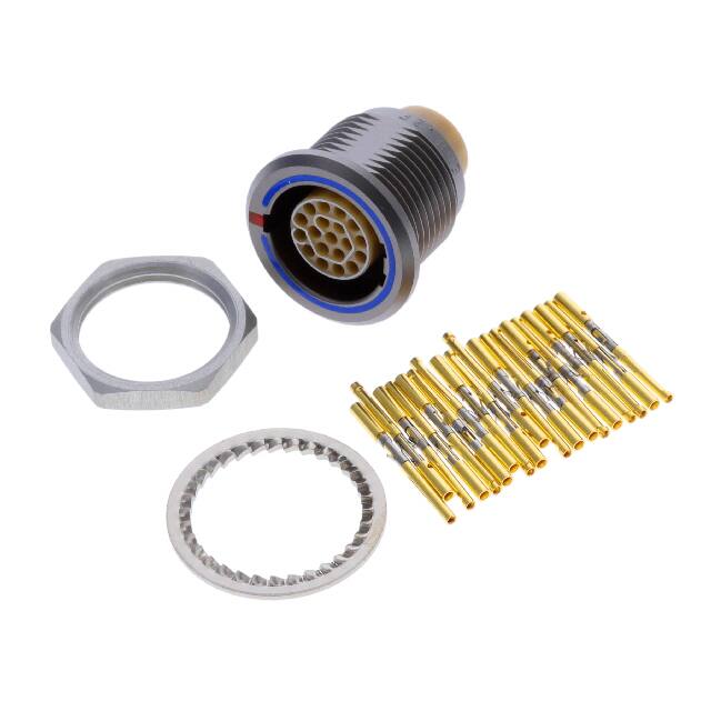 FGP.2F.319.CLC CONN PLUG MALE 19POS GOLD CRIMP