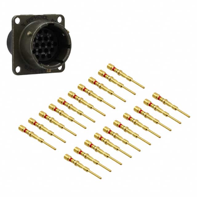 PT02SE-14-18P CONN RCPT MALE 18POS GOLD CRIMP