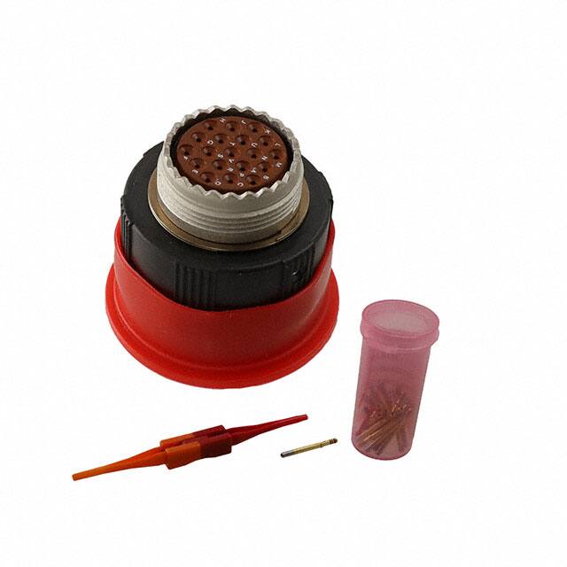 D38999/26MD19SN CONN PLUG FMALE 19POS GOLD CRIMP