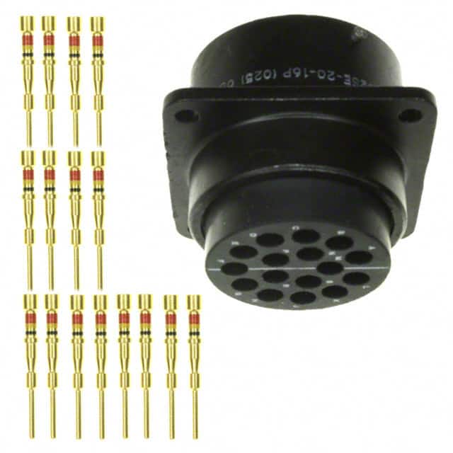 PT02SE-20-16P(025) CONN RCPT MALE 16POS GOLD CRIMP