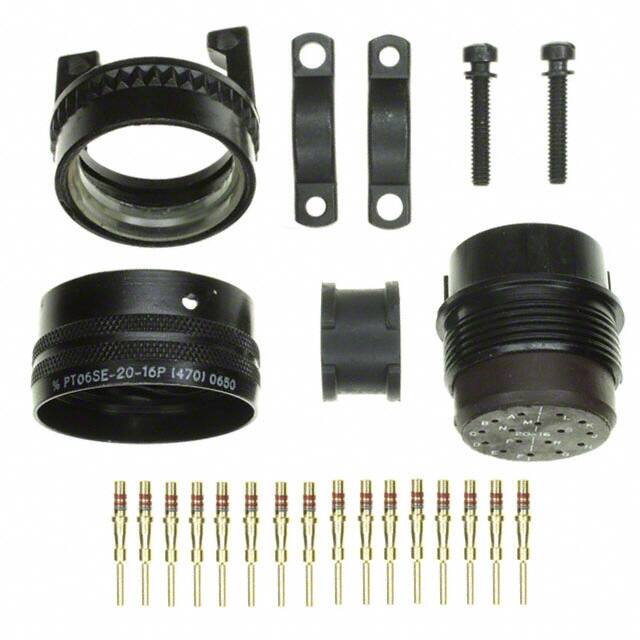 PT06SE-20-16P(470) CONN PLUG MALE 16POS GOLD CRIMP