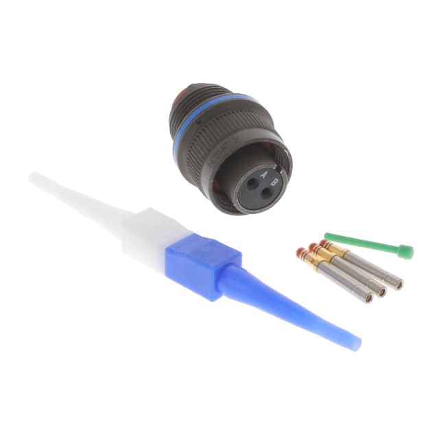 MS3456W12S-3S CONN PLUG FMALE 2POS GOLD CRIMP