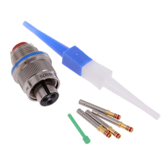 MS3456L10SL-3S CONN PLUG FMALE 3POS GOLD CRIMP
