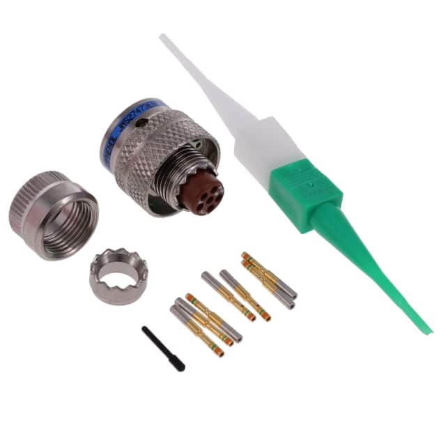 MS27473E8F35S CONN PLUG FMALE 6POS GOLD CRIMP