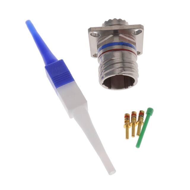 D38999/20FB2PN CONN RCPT MALE 2POS GOLD CRIMP