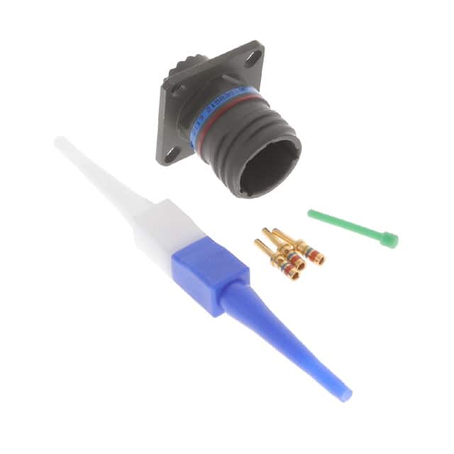 D38999/20WB2PN CONN RCPT MALE 2POS GOLD CRIMP