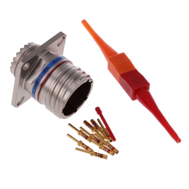D38999/20FC8PN CONN RCPT MALE 8POS GOLD CRIMP
