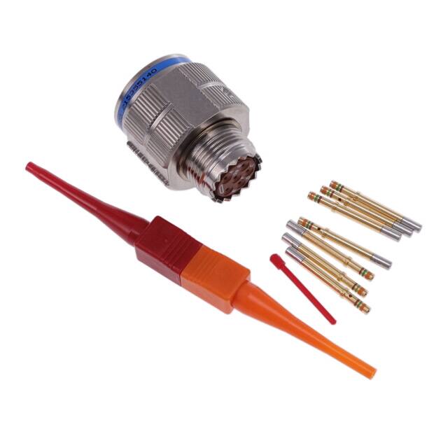 D38999/20FB98SN CONN RCPT FMALE 6POS GOLD CRIMP
