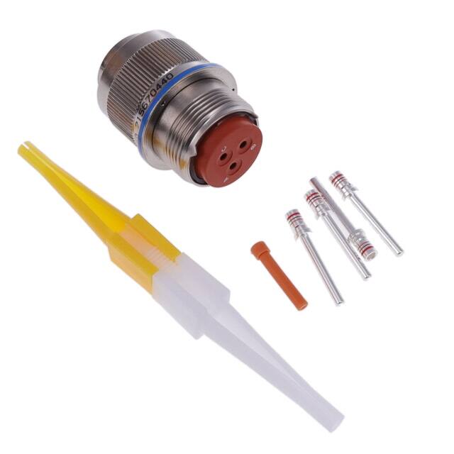 MS3456L16-10P CONN PLUG MALE 3POS GOLD CRIMP