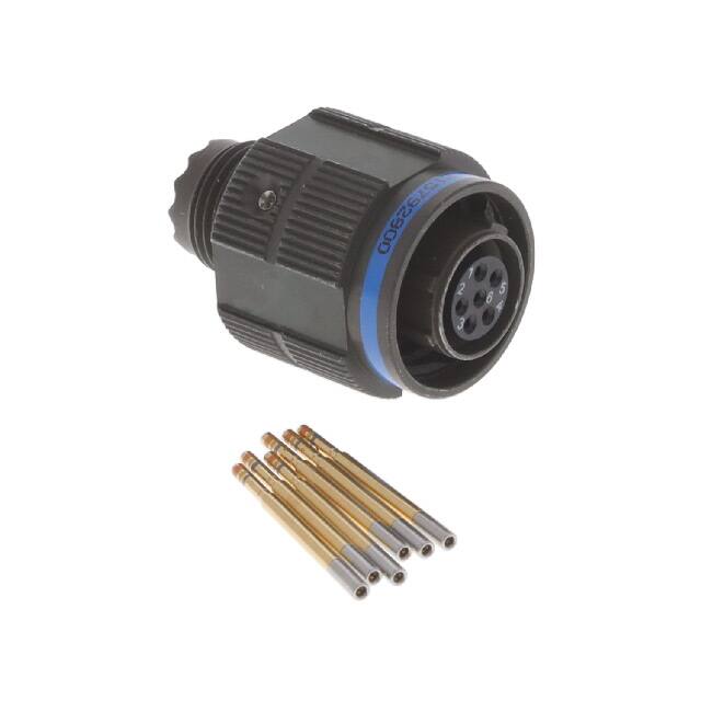 TV06RW-9-35S CONN PLUG FMALE 6POS GOLD CRIMP