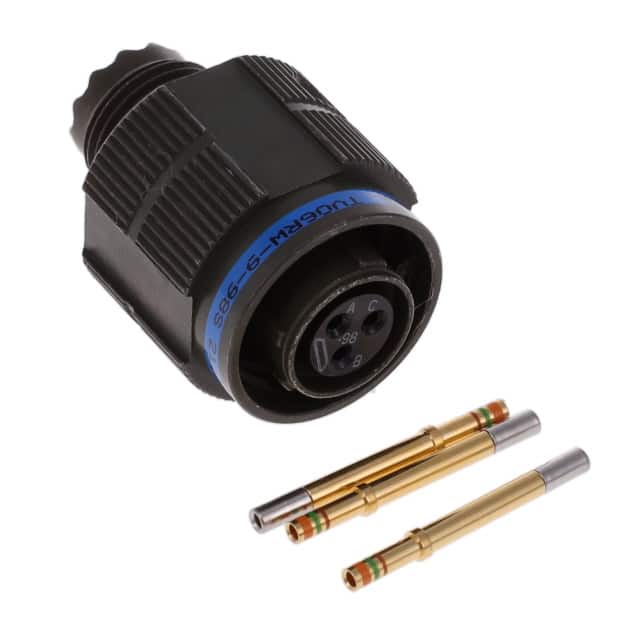 TV06RW-9-98S CONN PLUG FMALE 3POS GOLD CRIMP
