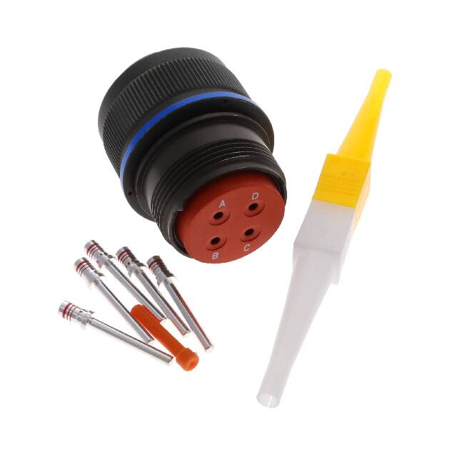 MS3456W20-4P CONN PLUG MALE 4POS GOLD CRIMP