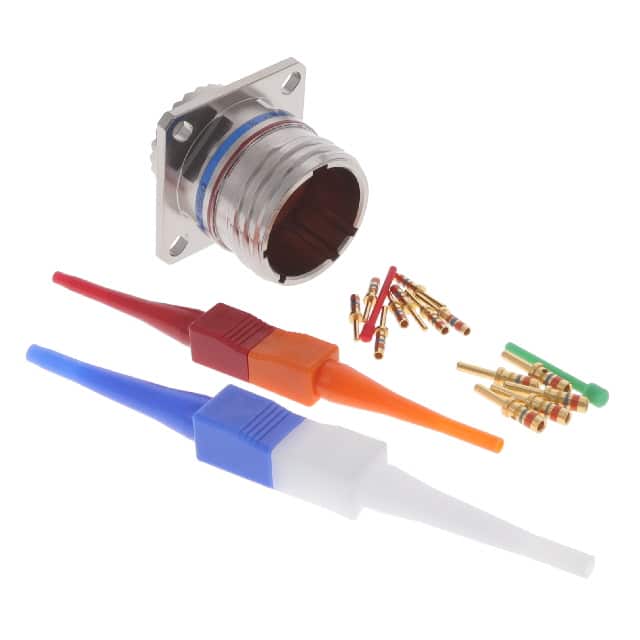 D38999/20FD97PN CONN RCPT MALE 12POS GOLD CRIMP