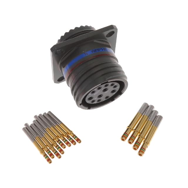 TVP00RW-15-97S CONN RCPT FMALE 12POS GOLD CRIMP