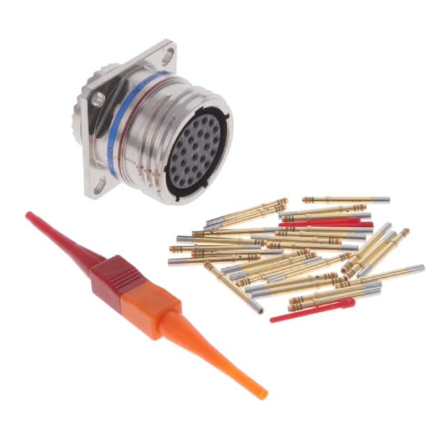D38999/20FE26SN CONN RCPT FMALE 26POS GOLD CRIMP