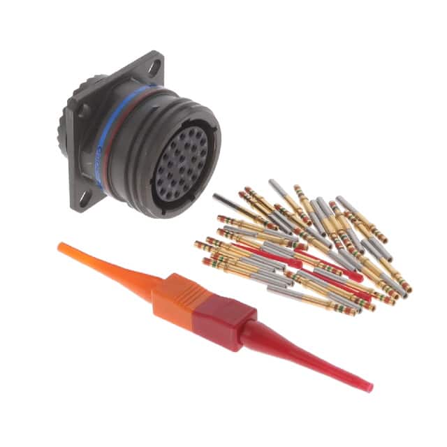D38999/20WE26SN CONN RCPT FMALE 26POS GOLD CRIMP