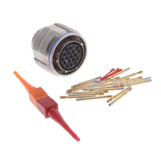 D38999/26FD18SN CONN PLUG FMALE 18POS GOLD CRIMP