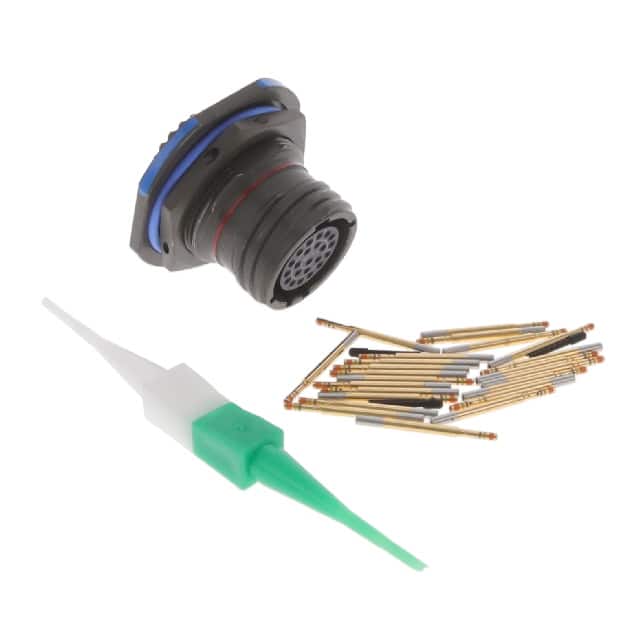 D38999/24WC35SA CONN RCPT FMALE 22POS GOLD CRIMP