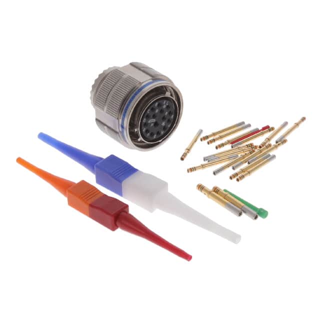 D38999/26FD15SN CONN PLUG FMALE 15POS GOLD CRIMP