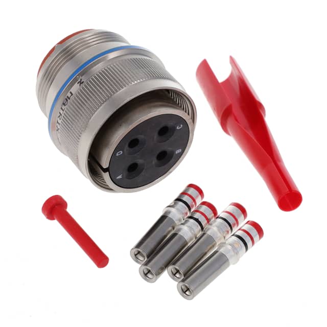 MS3456L24-22S CONN PLUG FMALE 4POS GOLD CRIMP