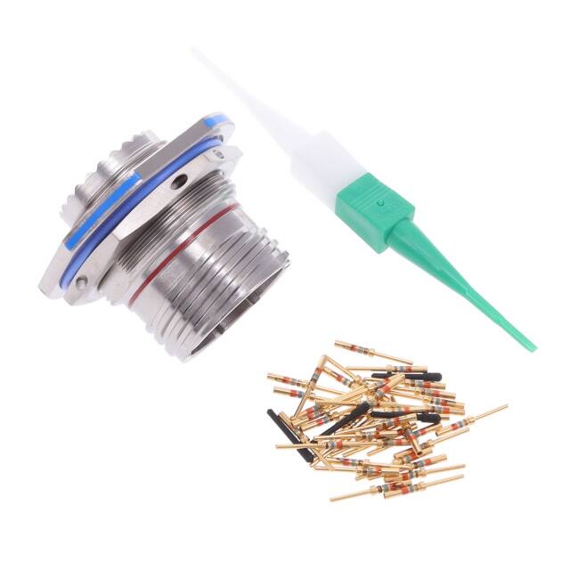D38999/24FD35PN CONN RCPT MALE 37POS GOLD CRIMP