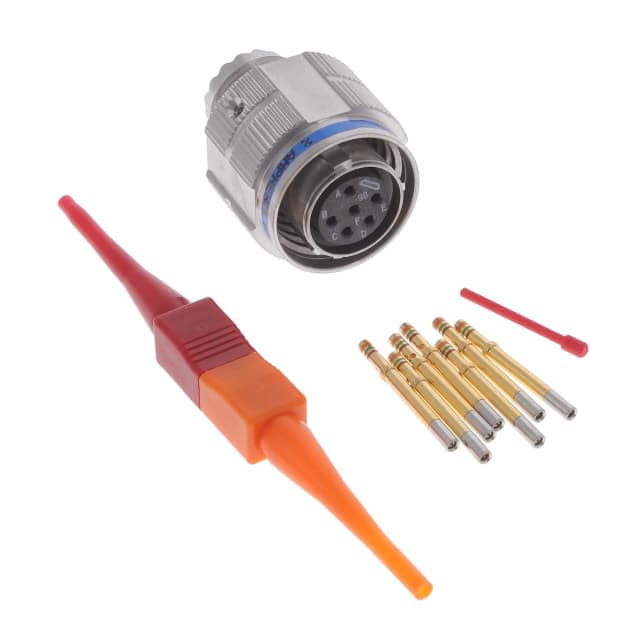 D38999/26KB98SN CONN PLUG FMALE 6POS GOLD CRIMP