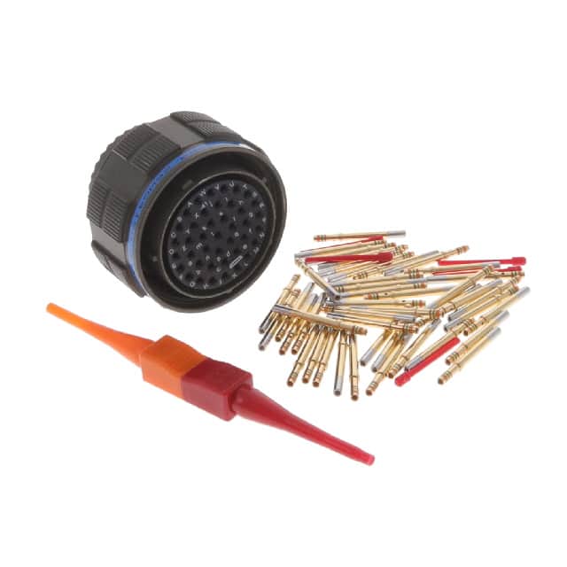 D38999/26WG41SN CONN PLUG FMALE 41POS GOLD CRIMP