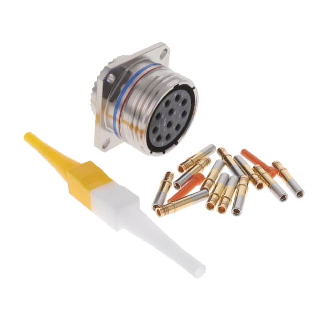 D38999/20FG11SA CONN RCPT FMALE 11POS GOLD CRIMP