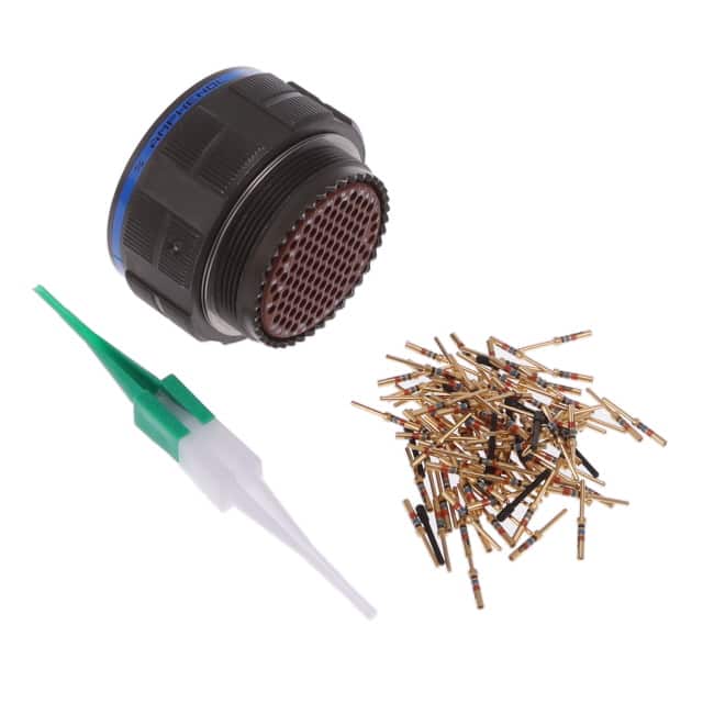 D38999/26WH35PN CONN PLUG MALE 100POS GOLD CRIMP