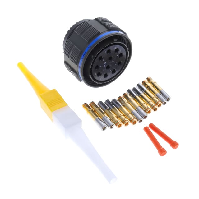 D38999/26WG11SN CONN PLUG FMALE 11POS GOLD CRIMP