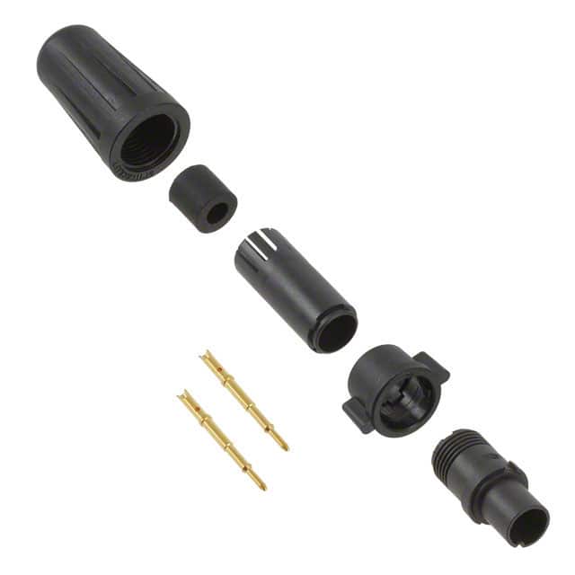 EN2C2M20G1W CONN PLUG MALE 2POS GOLD CRIMP