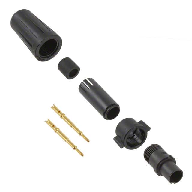 EN2C2M20G2W CONN PLUG MALE 2POS GOLD CRIMP