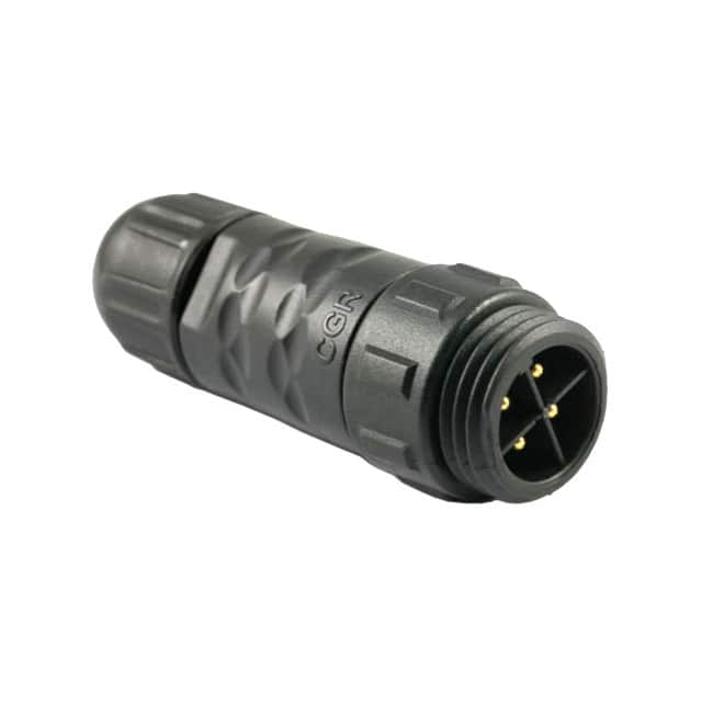 22004311-01 CONN RCPT MALE 4POS SOLDER CUP