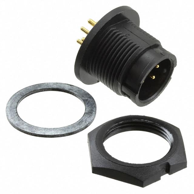 W7C81-6PG-300 CONN RCPT MALE 6POS GOLD SOLDER