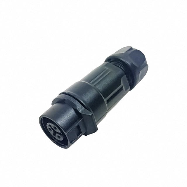 MRD-AH03-M15-000 CONN RCPT FMALE 3P GOLD SLDR CUP