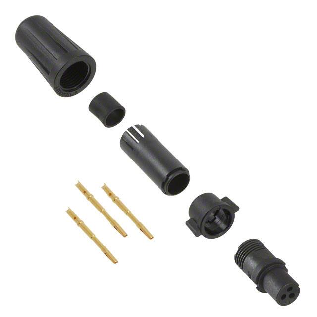 EN2C3F20G3W CONN PLUG FMALE 3POS GOLD CRIMP