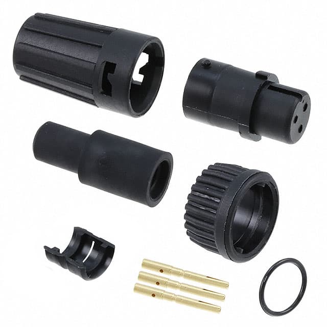 6280-3SG-519 CONN PLUG FMALE 3POS GOLD CRIMP