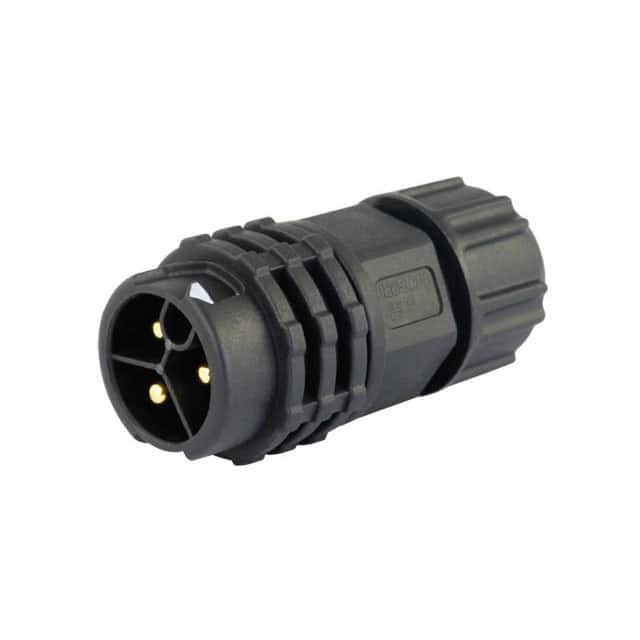 23003331-02 CONN RCPT MALE 3POS SOLDER CUP