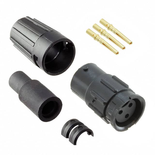 8280-3SG-516 CONN RCPT FMALE 3POS GOLD CRIMP