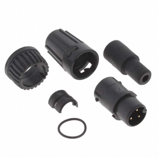 6282-3PG-513 CONN PLUG MALE 3P GOLD SLDR CUP