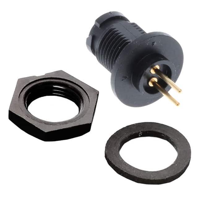 W17292-2SG-P-300 CONN RCPT FMALE 2POS GOLD SOLDER