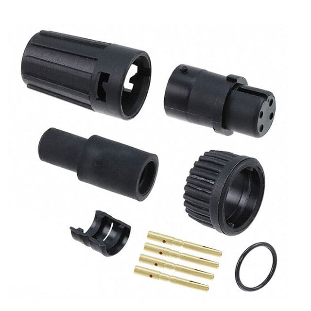 6380-4SG-516 CONN PLUG FMALE 4POS GOLD CRIMP