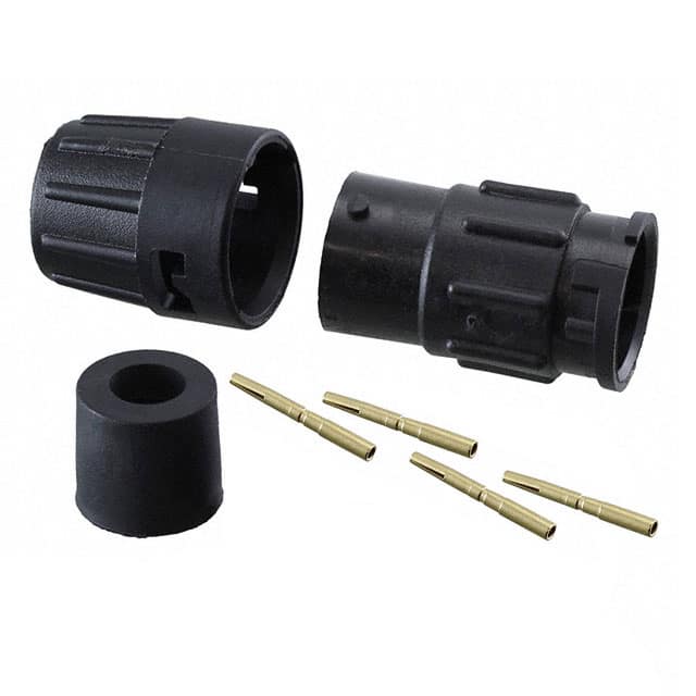 8380-4SG-519 CONN RCPT FMALE 4POS GOLD CRIMP