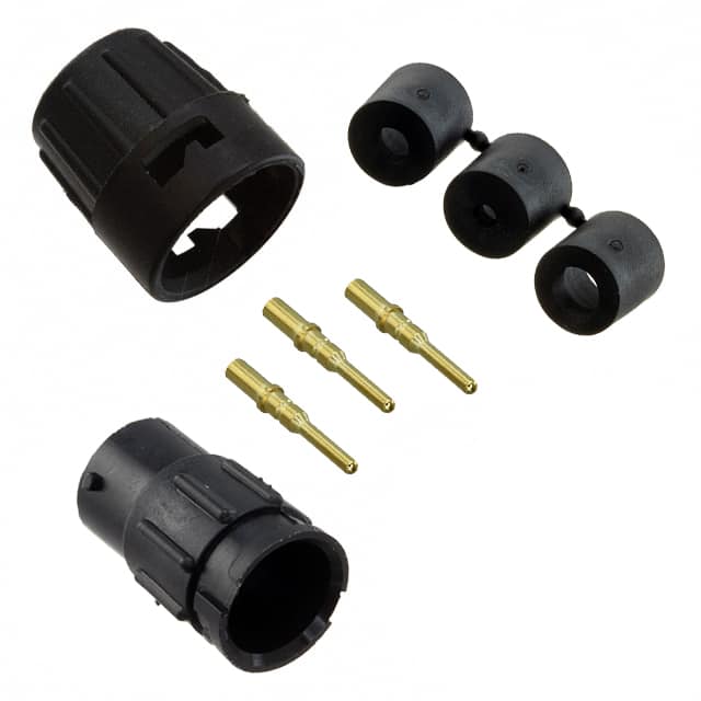 8380-3PG-3DC CONN RCPT MALE 3POS GOLD CRIMP