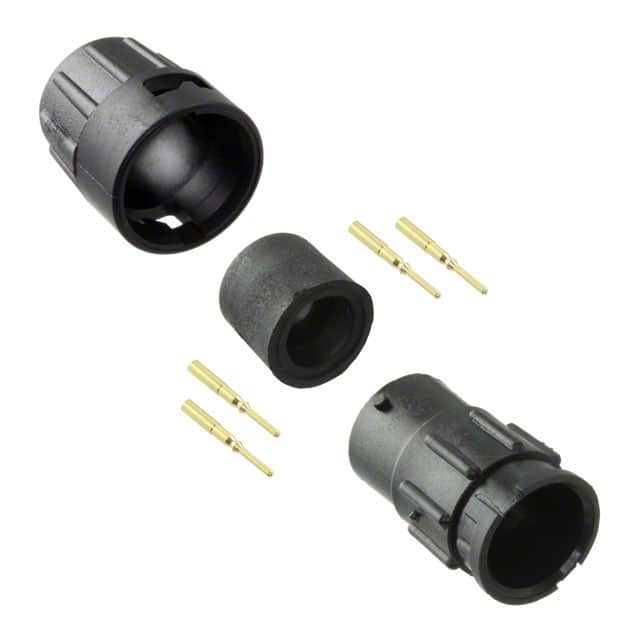 8380-4PG-321 CONN RCPT MALE 4POS GOLD CRIMP