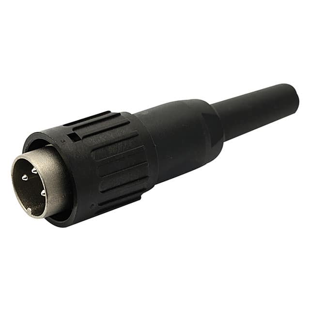 T3274501U CONN PLUG MALE 3P SILV SLDR CUP