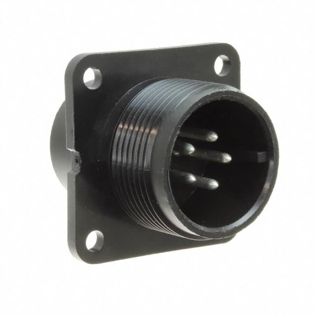 CXS3102A14S5P CONN RCPT MALE 5P SILV SLDR CUP