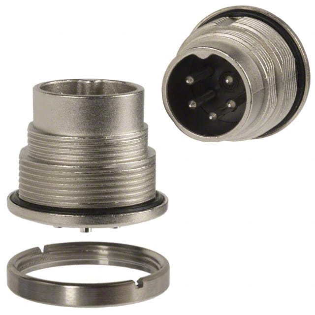 C09131C0051002U CONN RCPT MALE 5POS SILVER SLDR