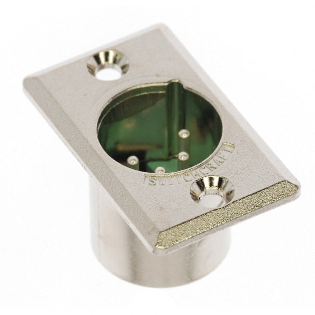 D4MBAU CONN RCPT MALE XLR 4P SOLDER CUP