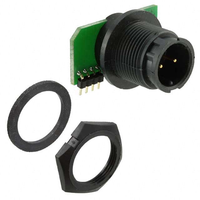 7251-2PG-300 CONN RCPT MALE 2POS GOLD SOLDER